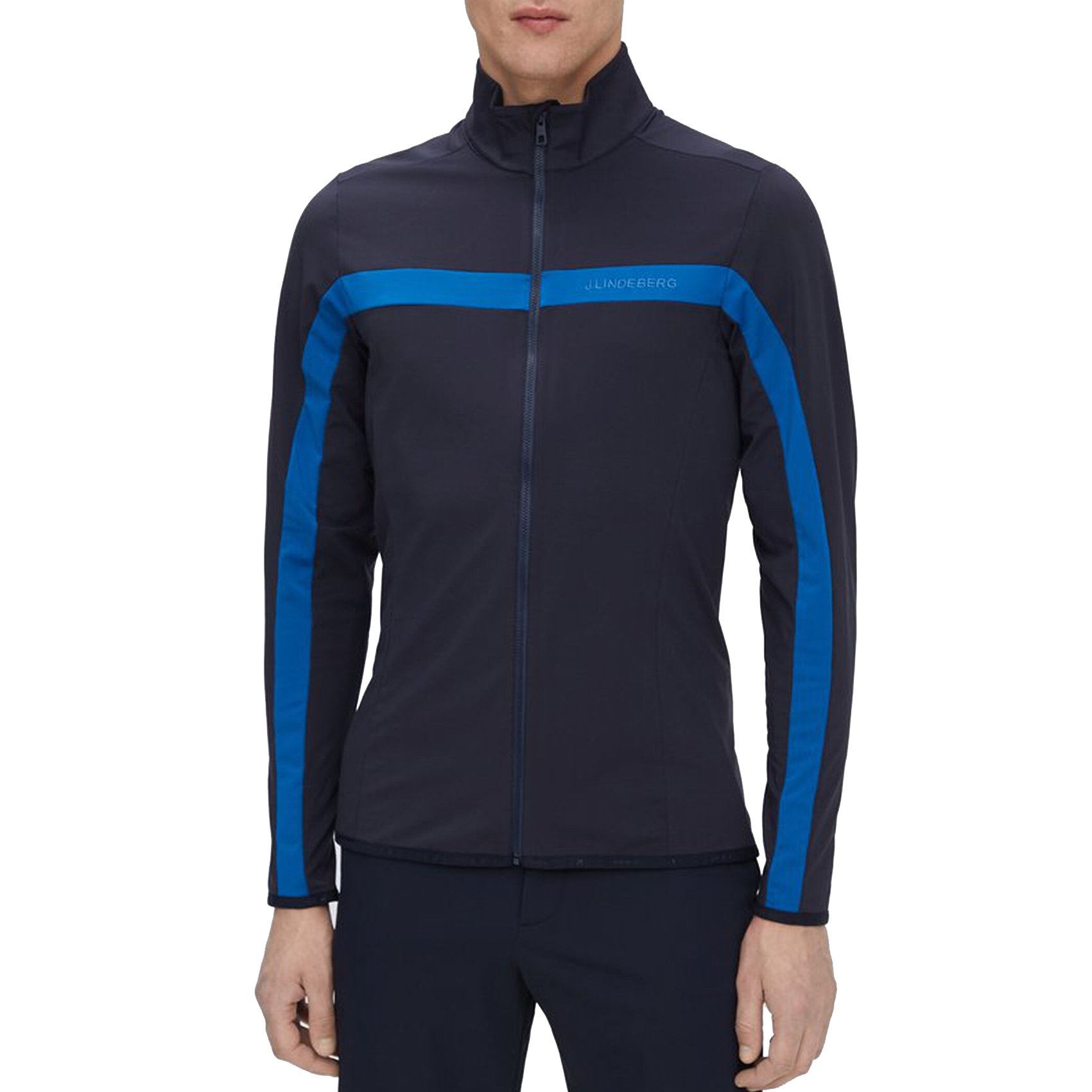 J.Lindeberg Jarvis Brushed Fieldsensor Jacket - Egyptian Blue/Navy just $169.00, save $30.00!