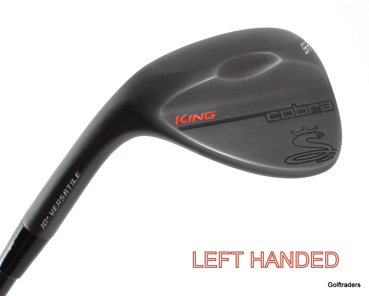 Cobra King Black Versatile Sand Wedge 56.10 Steel Stiff Left Handed
