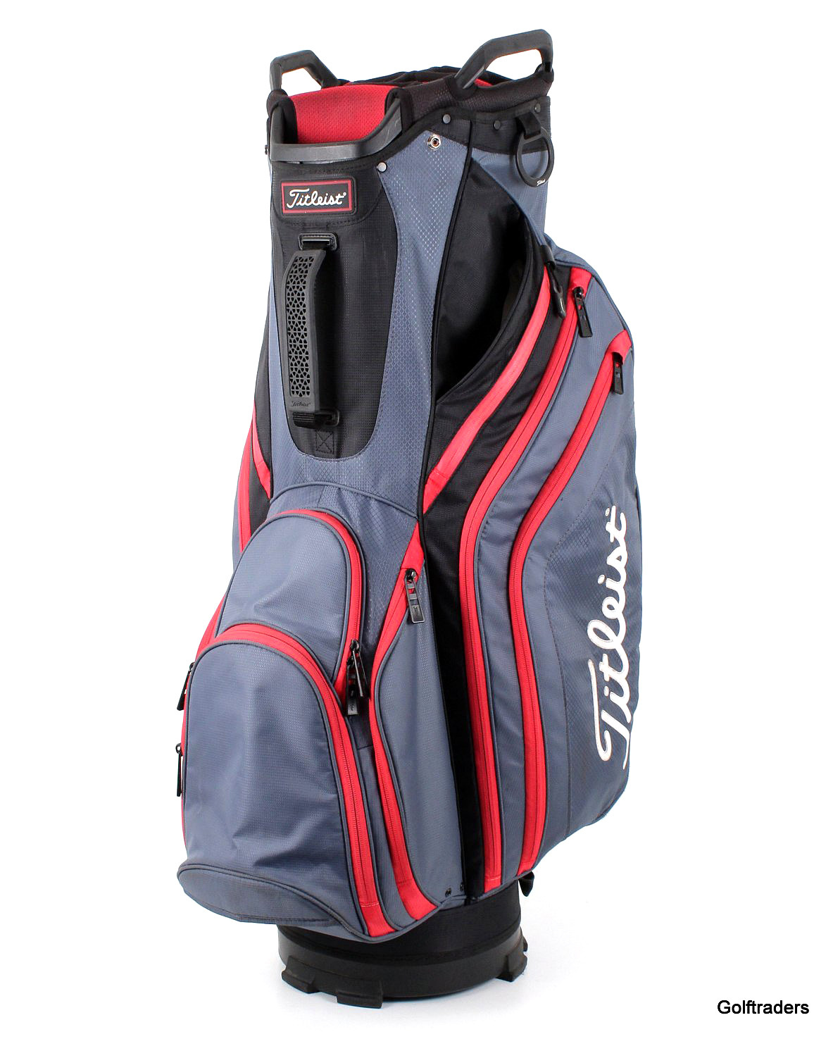 Titleist Golf Cart Bag Red / Black / Blue / Grey Used H1506 just 169.00