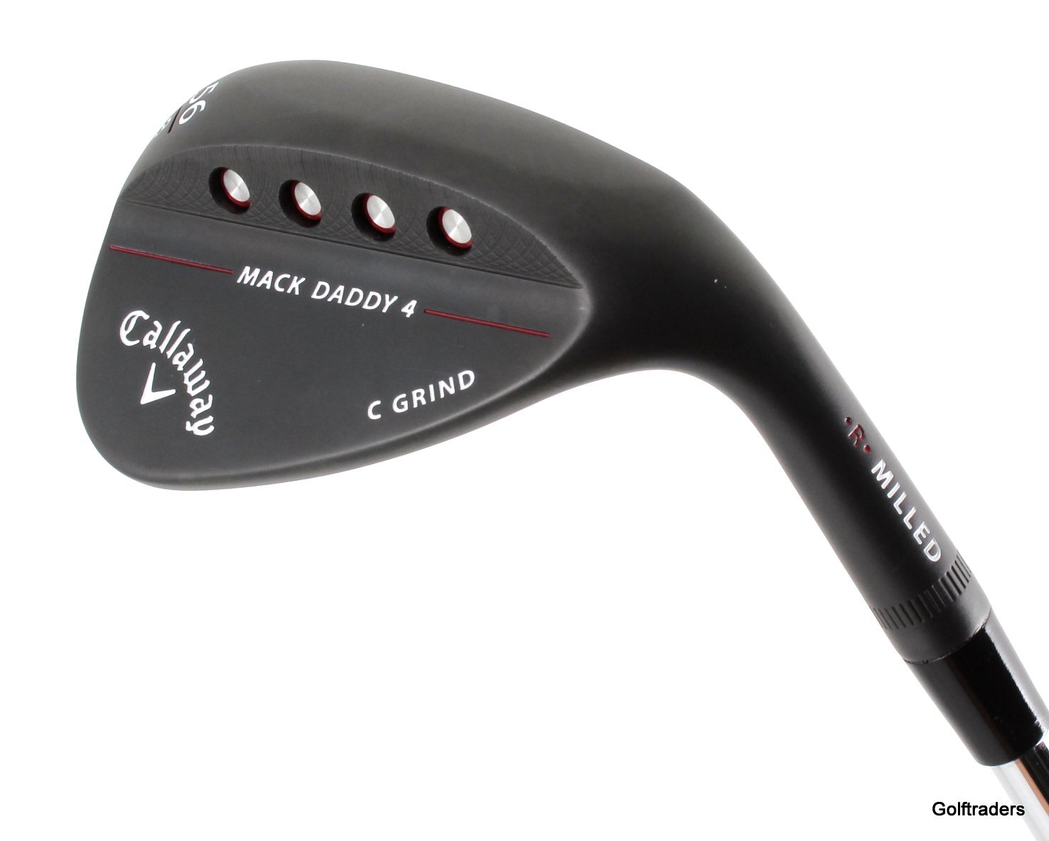 New Callaway Mack Daddy 4 Black C Grind Sand Wedge 56.08 Steel Stiff