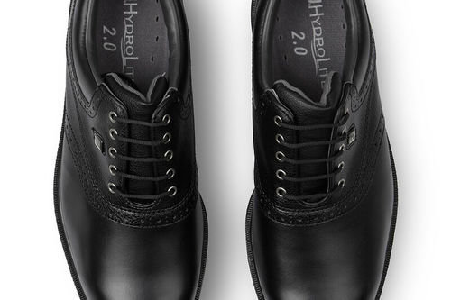 FootJoy Mens Black Waterproof Hydrolite 2 Golf Shoes - Image 2