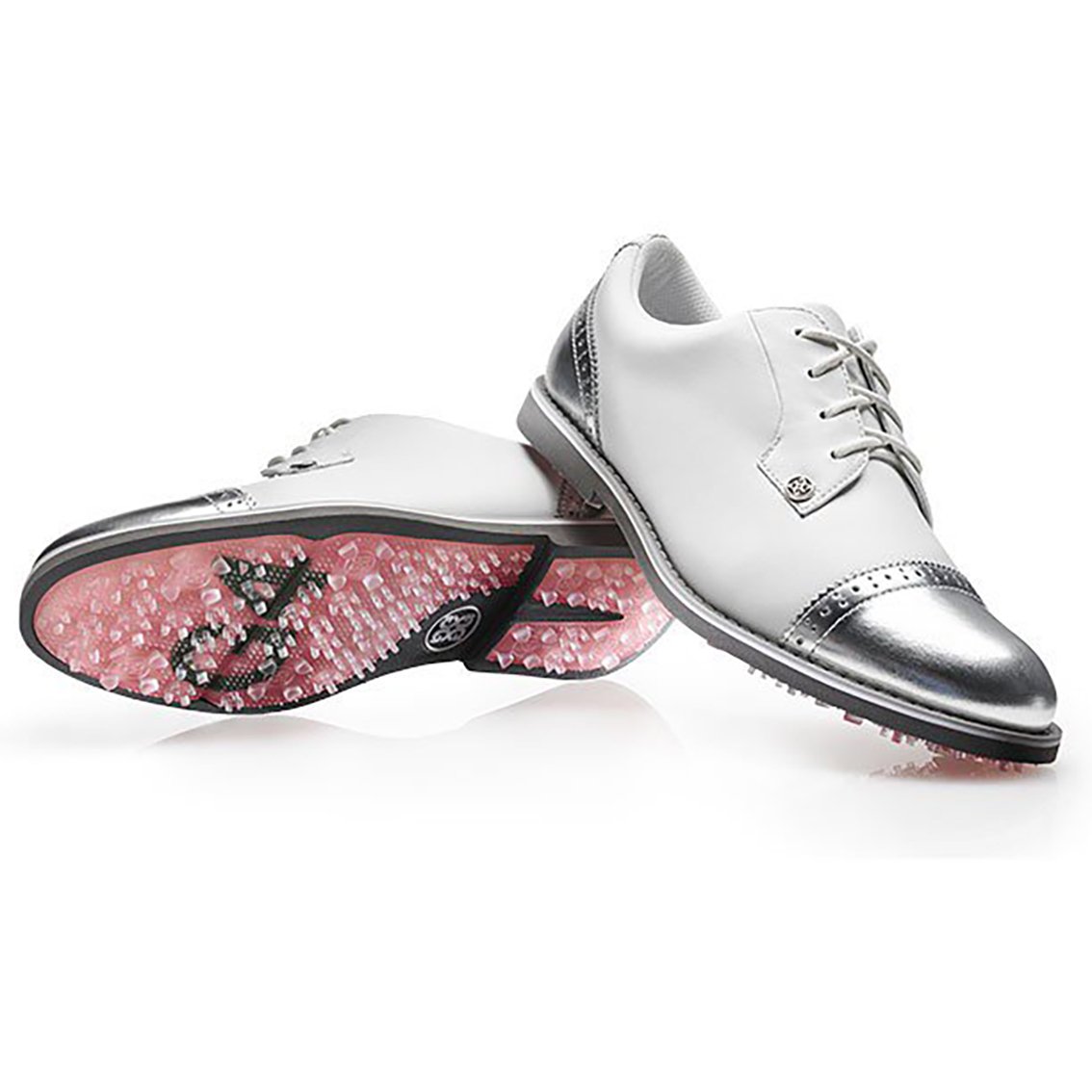 G/Fore Women's Cap Top Gallivanter Golf Shoes Snow/Sharkskin just 325.00