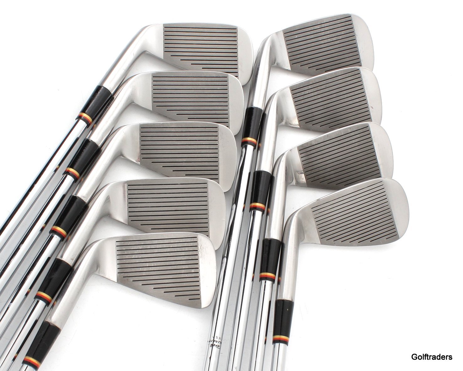 PGF Status Hi Tech Irons 3PW, SW Steel Regular Flex New Grips H1580 just 349.00