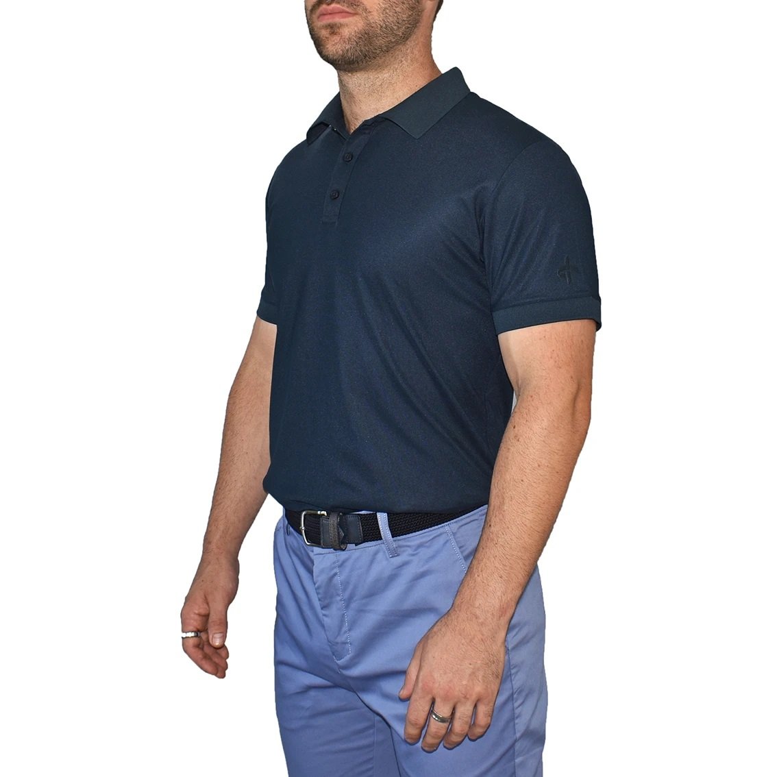 Cross Casual Golf Shirt Navy just 59.99, save 25.00!