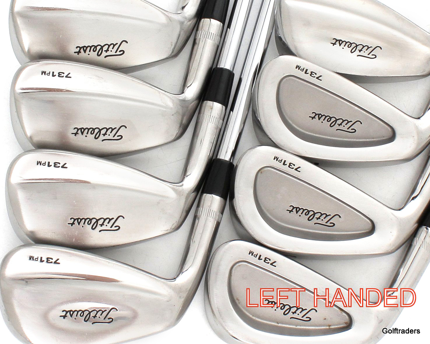 Titleist 731PM Combo Irons 3PW Steel Stiff Flex Left Handed New Grips H1896 just 499.00