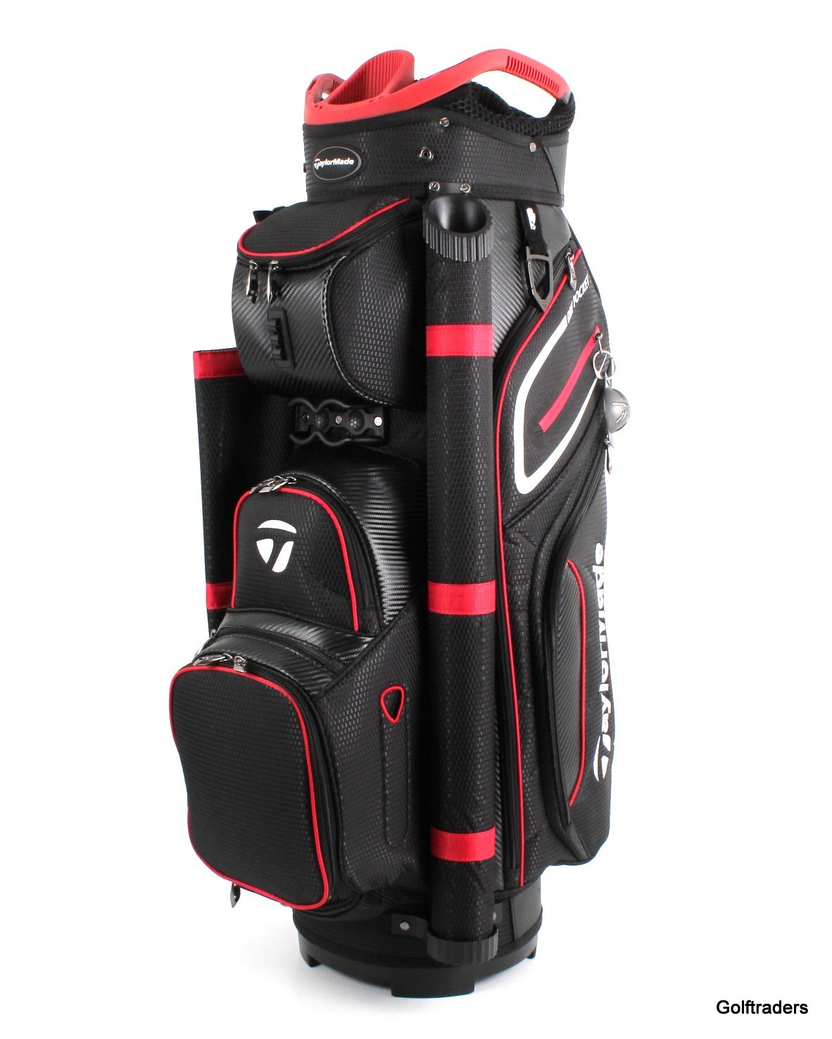 New Taylormade 2020 Premium Golf Cart Bag Black / Red / White H2254