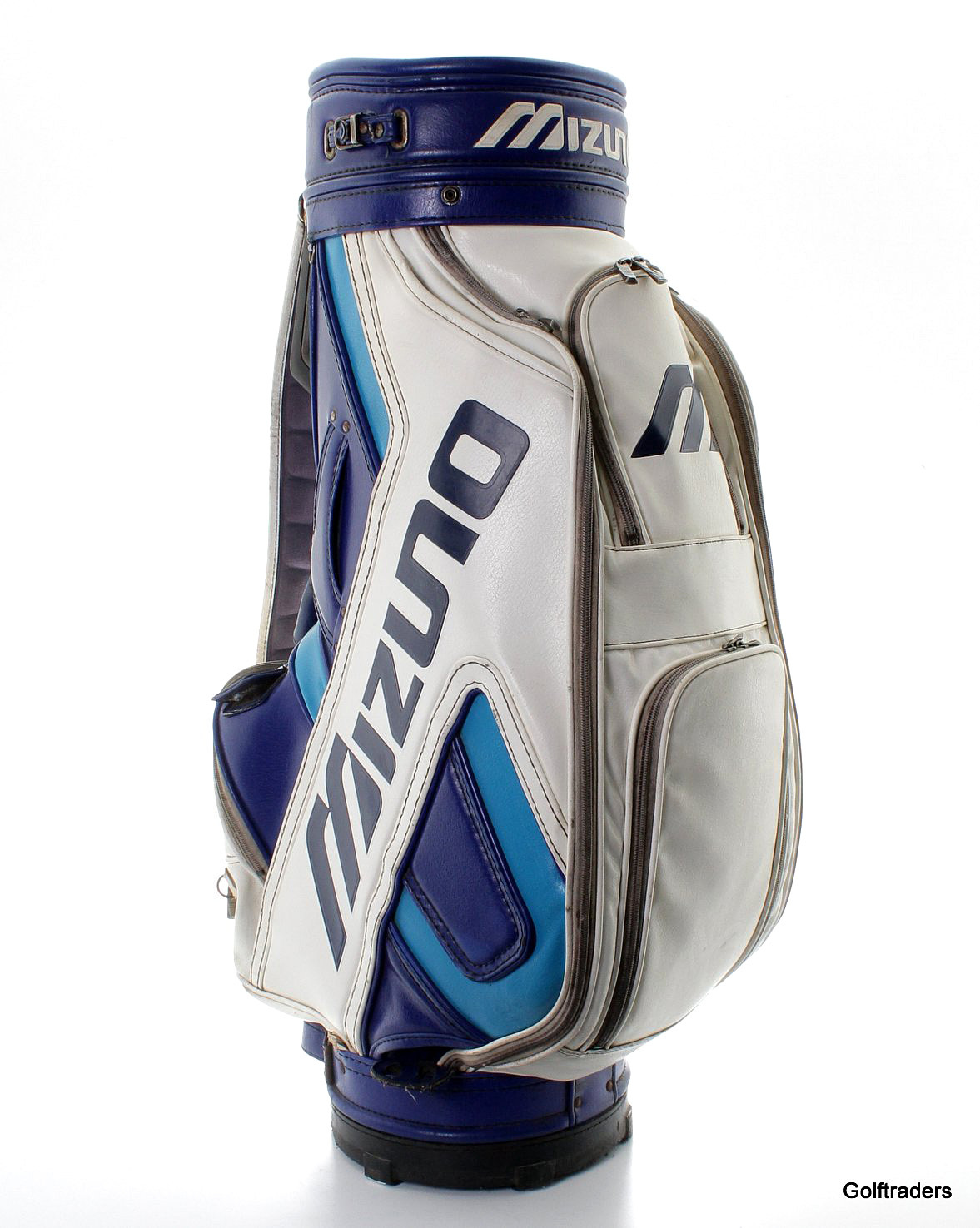 Mizuno Staff Golf Bag Retro Blue / White Used H2346 just 189.00