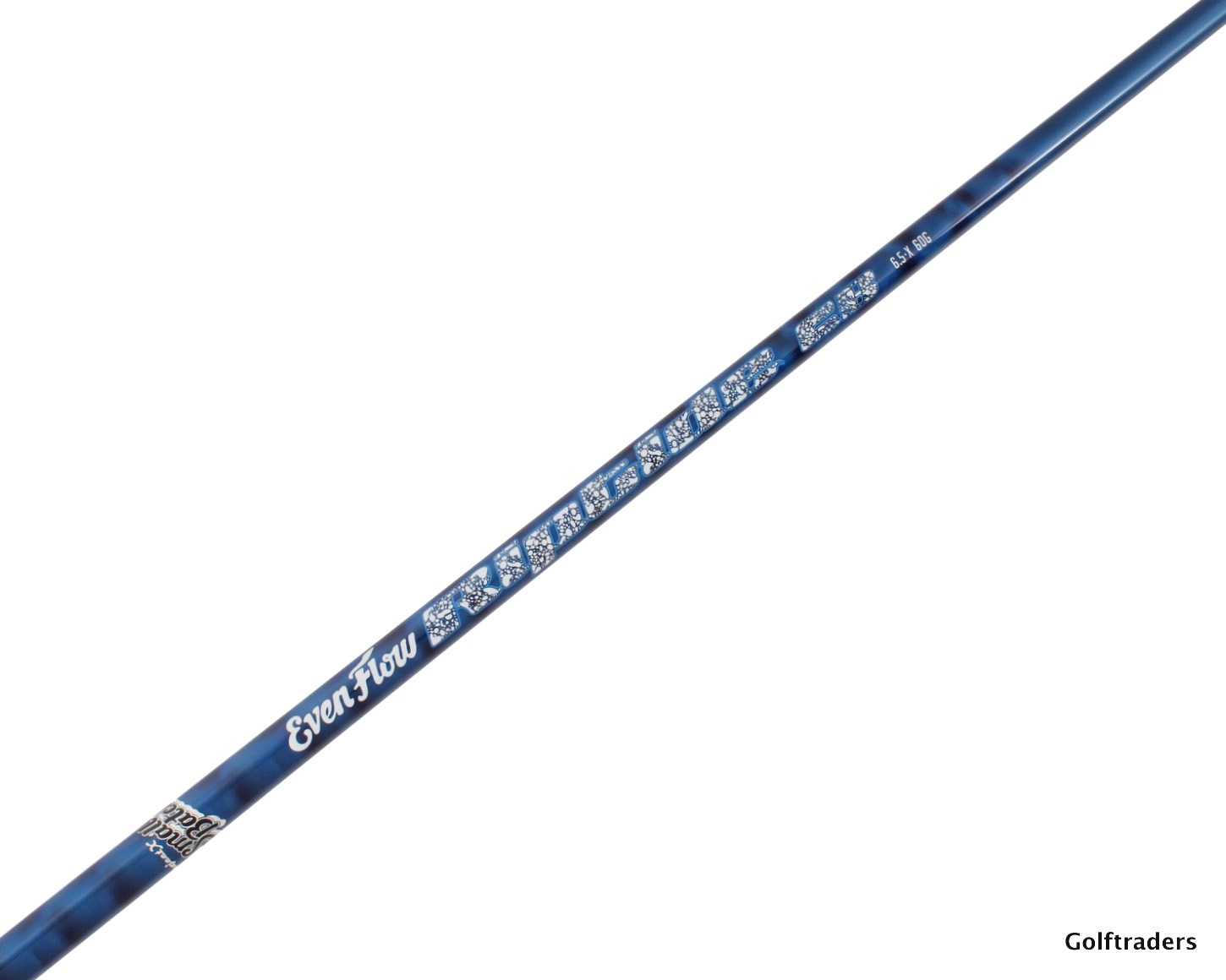 EVEN FLOW RIPTIDE BLUE SMALL BATCH 60 DRIVER SHAFT XSTIFF+ADAPTER&GRIP