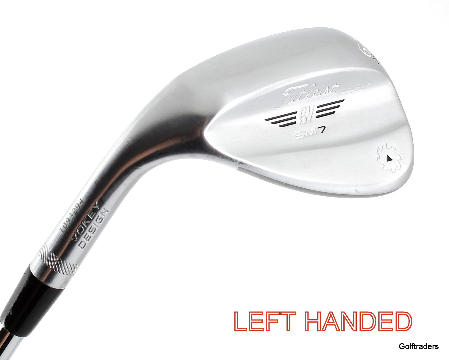 62 degree left handed wedge