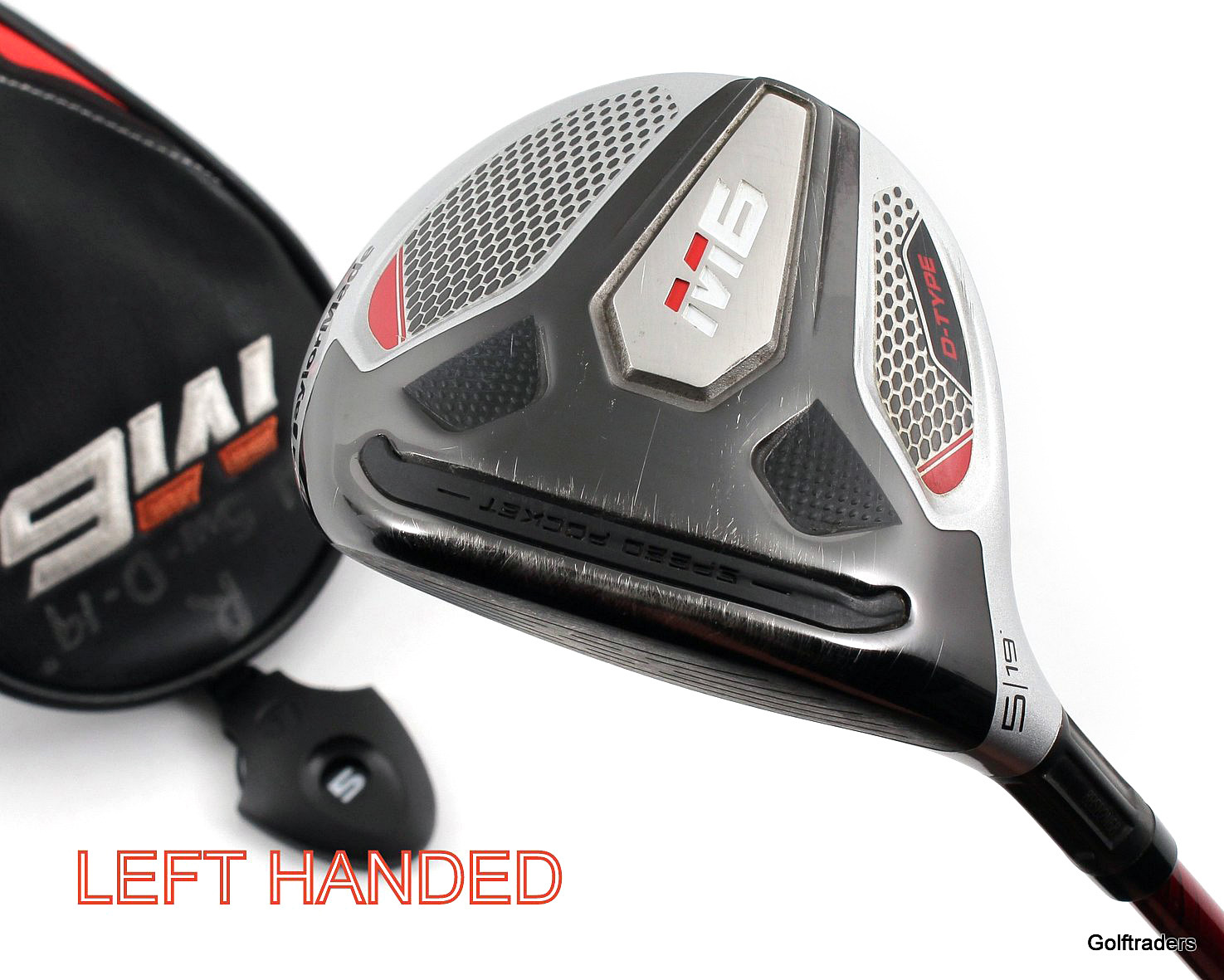 Taylormade M6 5 Fairway Wood 19º Graphite Regular Flex Cover Left