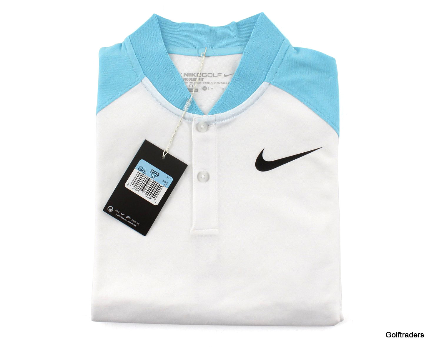 New Nike Golf Men's Dri-Fit Modern Fit Golf Shirt 833079 103 Size M H2841 just $69.00