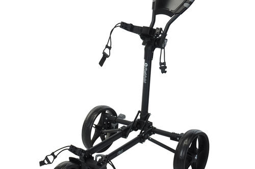 Fastfold Flat 3 Wheel Push Golf Trolley - Image 1