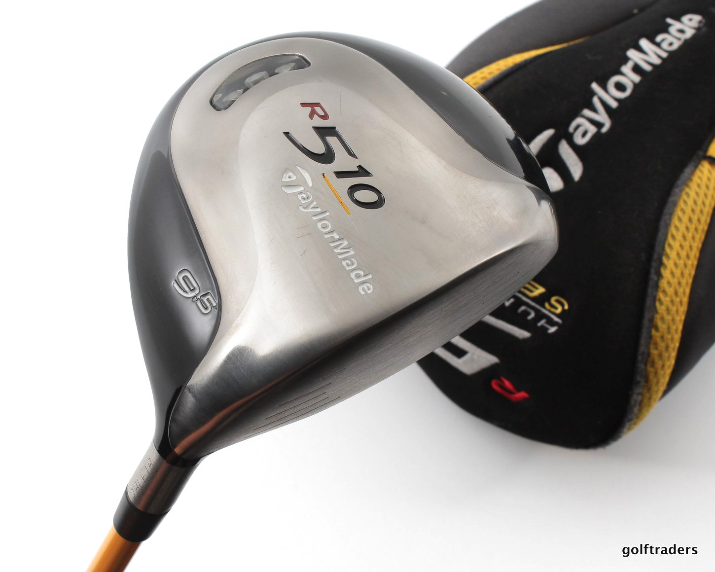TAYLORMADE R510 9.5º DRIVER GRAPHITE PROFORCE 65 GOLD STIFF FLEX +COVER ...