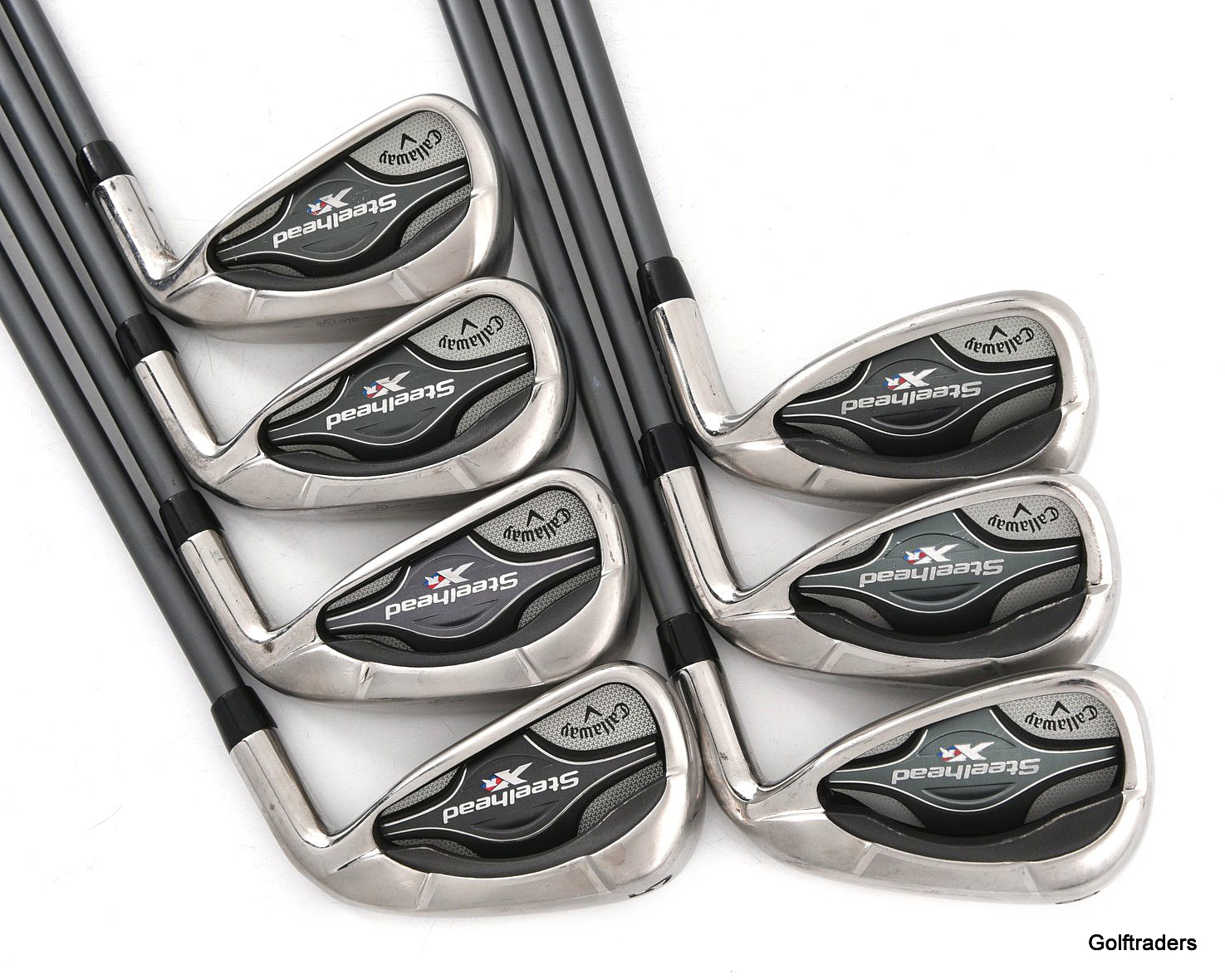 Callaway Steelhead XR 360CF Irons 4PW Graphite Regular Flex H3570 just