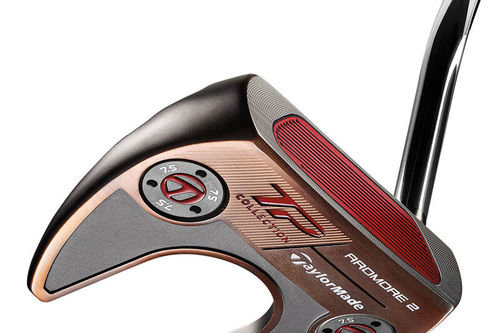 TaylorMade Silver and Black Adjustable TP Ardmore Right Hand 2 Patina Single Bend SS Putter - Image 2