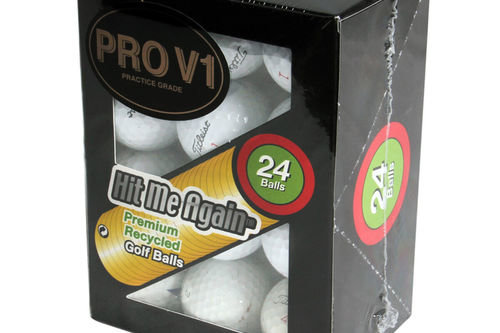 Cleveland Golf White Challenge Titleist Pro V1 Pack of 24 Practice Golf Balls - Image 1