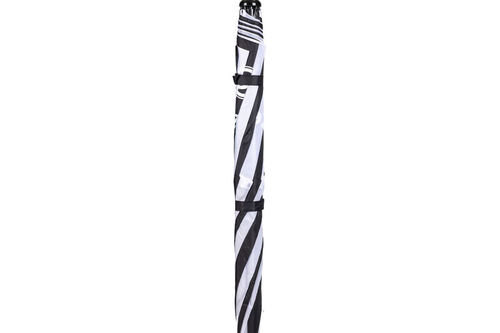 Fazer Black and White Logo Print Dual Canopy Golf Umbrella - Image 4