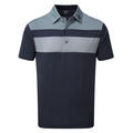 FootJoy Double Block Birdseye Pique Golf Polo Shirt - Image 1