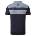 FootJoy Double Block Birdseye Pique Golf Polo Shirt - Image 2