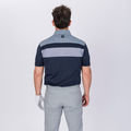 FootJoy Double Block Birdseye Pique Golf Polo Shirt - Image 4
