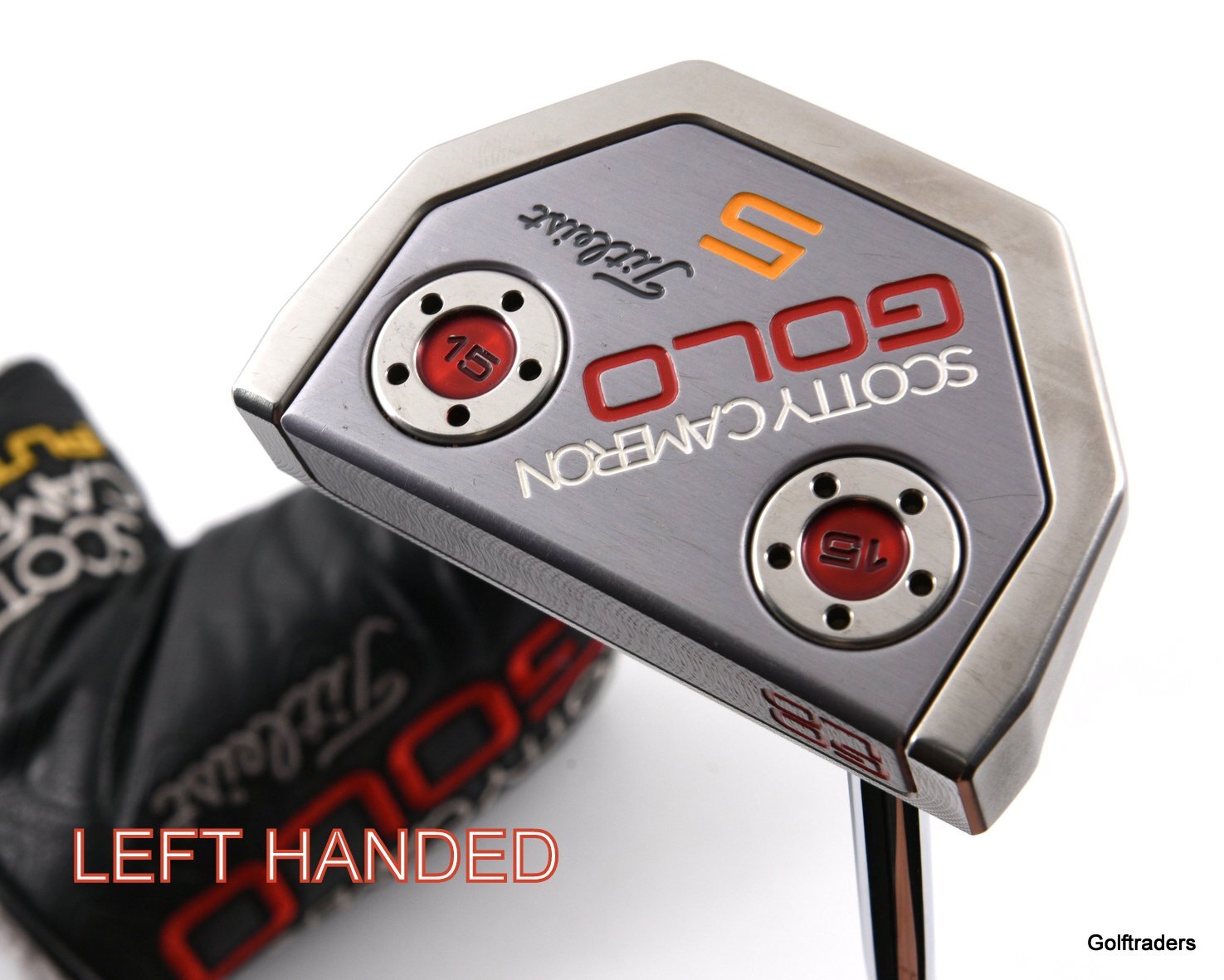 Scotty Cameron Golo 5 Putter Steel 34" Cover New Grip Left Handed H4105 just 399.00