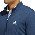 adidas Golf 3-Stripe Left Chest 1/4 Zip Midlayer - Image 4