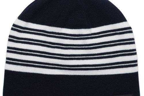 Titleist Navy Blue and White Lifestyle Reversible Beanie Hat - Image 1