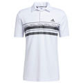 adidas Golf Core Novelty Stripe Golf Polo Shirt - Image 1