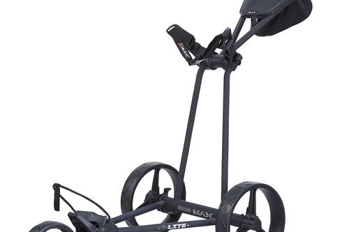 BIG MAX Ti-LITE 3 Wheel Push Golf Trolley - Image 1