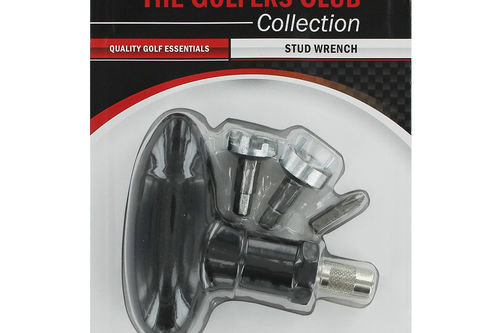 The Golfers Club Mens Black Rachet Stud Wrench - Image 1