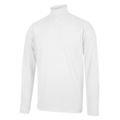 Galvin Green Mens White Edwin Roll Neck Base Layer - Image 1