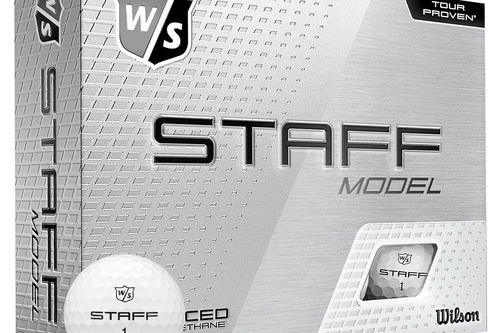 Wilson Staff White Model Urethane 12 Pack of Golf Balls - Image 1