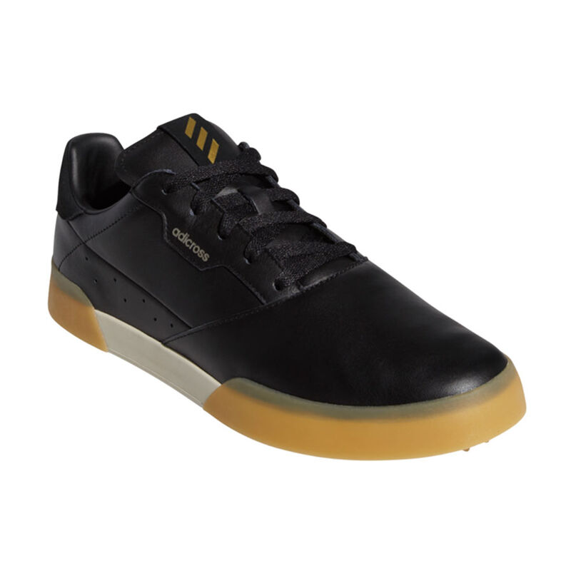 adidas Golf Mens Black Long Lasting Adicross Retro Wide Fit Golf Shoes just £34.95