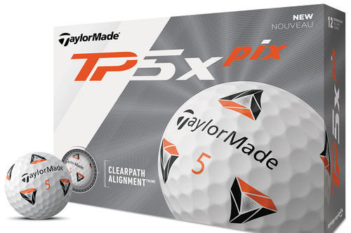 TaylorMade TP5x pix 2.0 12 Ball Pack - Image 1