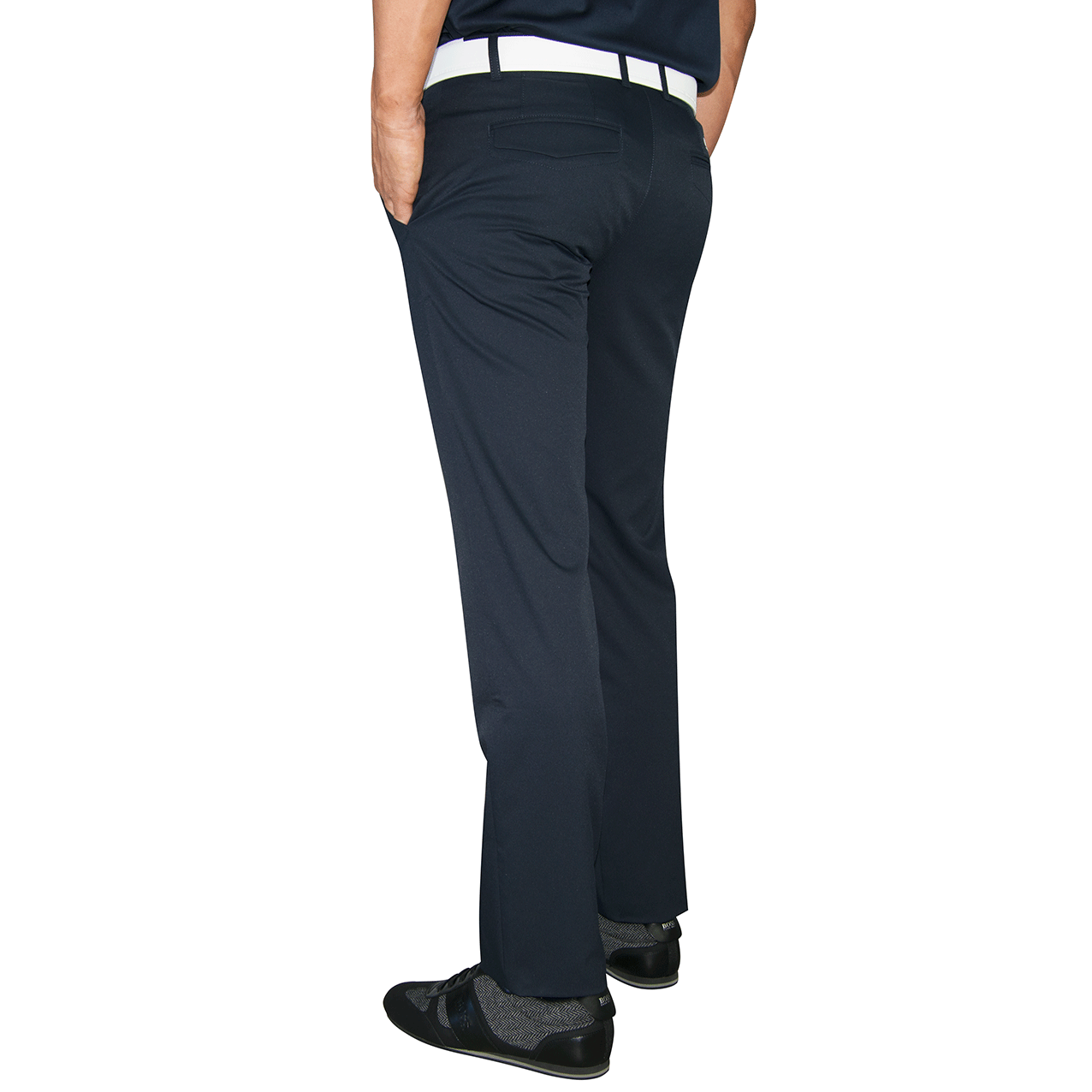 Hugo Boss Green Hakan 9 Golf Pants Navy just 210.00