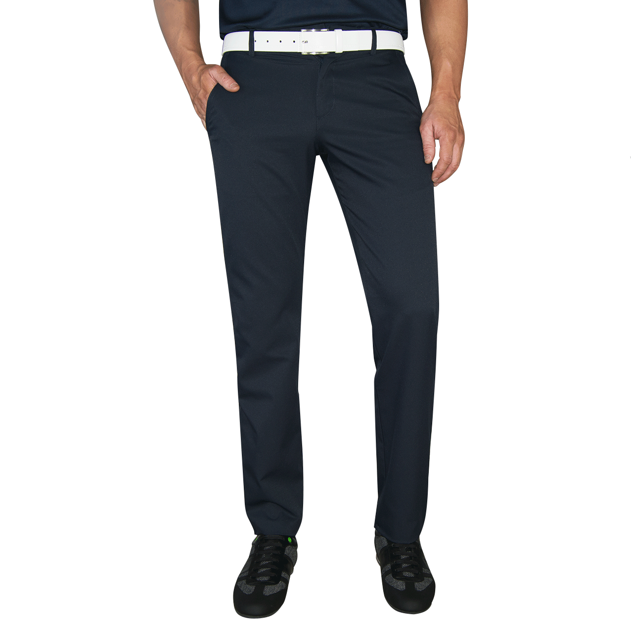 Hugo Boss Green Hakan 9 Golf Pants Navy just 210.00