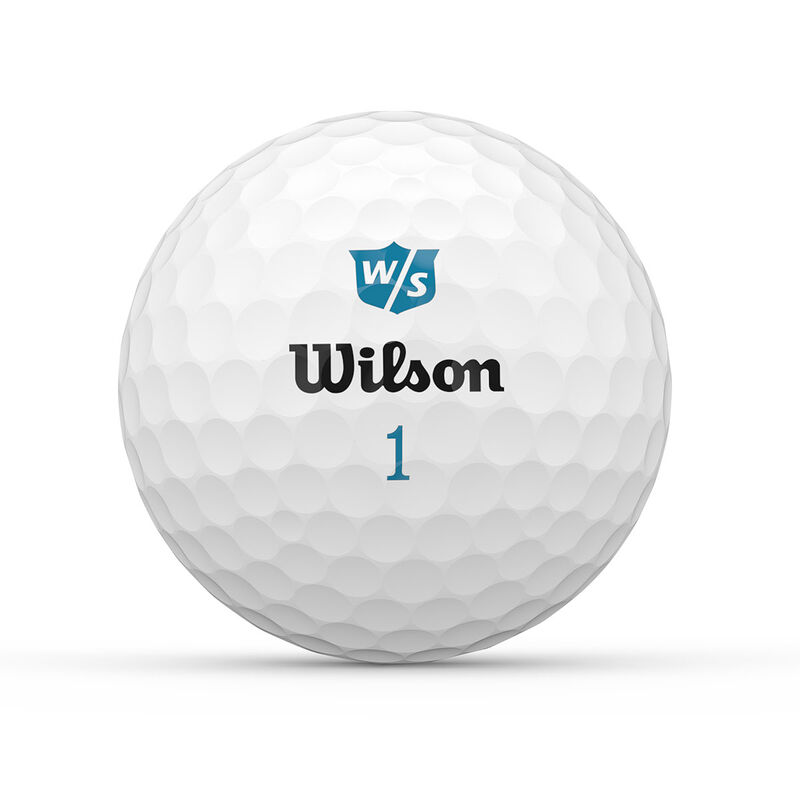 Wilson Staff Womens White DUO Soft Premium 12 Pack of Golf Balls just £
