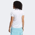 adidas Golf HEAT.RDY Zip Short Sleeve Ladies Golf Polo Shirt - Image 3