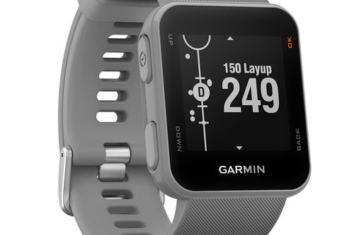 Garmin Mens Powder Grey Approach S10 Golf GPS Watch - Image 1