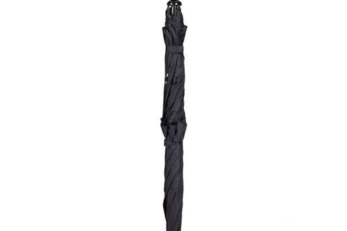 Fazer Black Logo Print Dual Canopy Golf Umbrella - Image 4