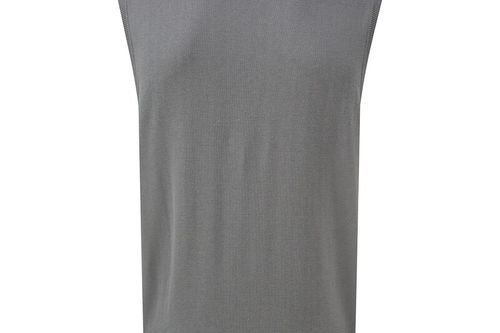 Palm Grove Mens Charcoal Grey 1/4 Zip Golf Sweater Vest - Image 4