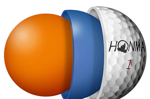 Honma TW-X White Dimple Design Urethane 12 Pack of Golf Balls - Image 4