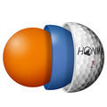 Honma TW-X White Dimple Design Urethane 12 Pack of Golf Balls - Image 4