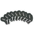 Pro-Tekt Silver and Black 10-Piece Velcro Golf Iron Head Cover Set - Image 1