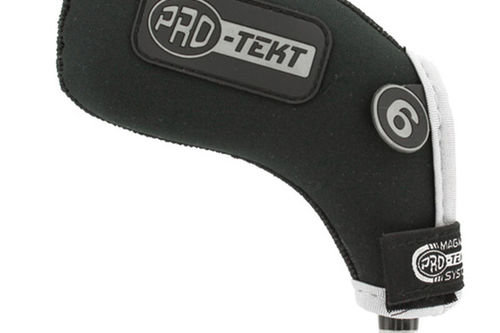 Pro-Tekt Silver and Black 10-Piece Velcro Golf Iron Head Cover Set - Image 2