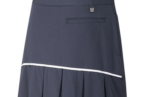 PING Ladies Navy Blue and White Fern Skort - Image 2