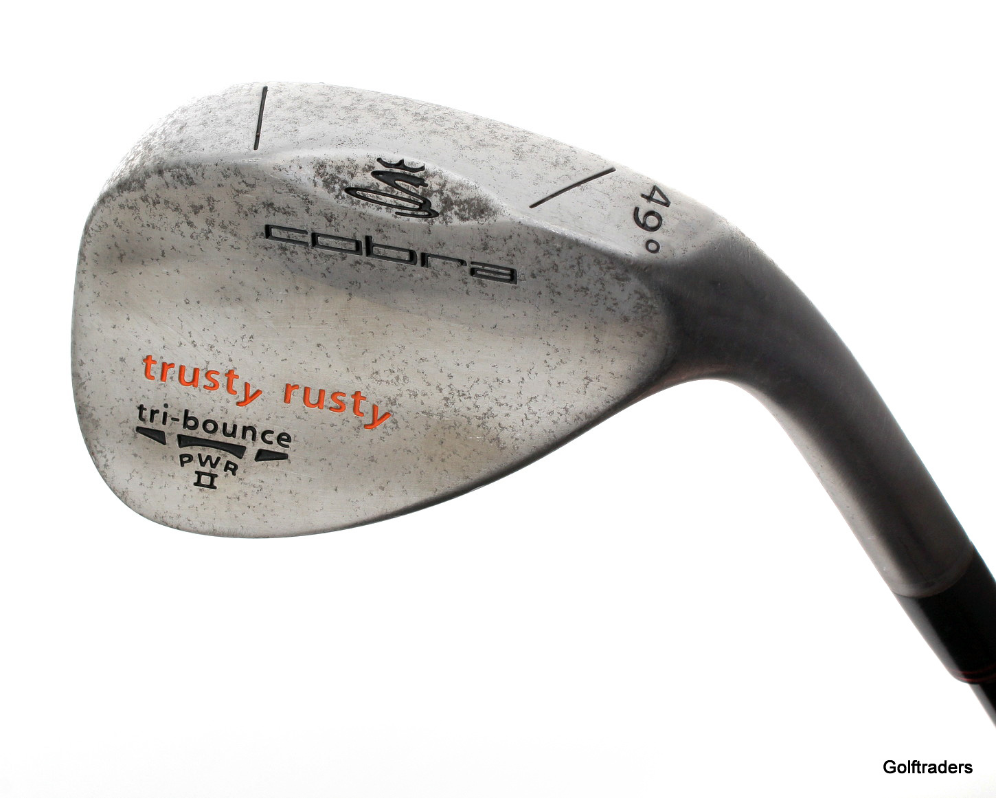 COBRA TRUSTY RUSTY TRIBOUNCE PWR II 49º PITCHING WEDGE STEEL STIFF 