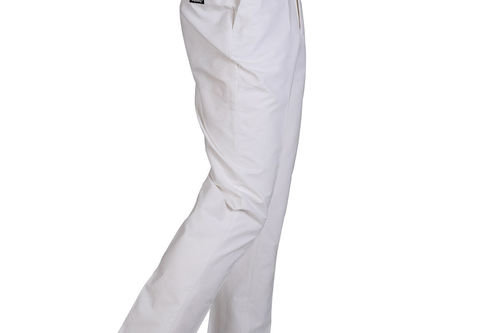Stromberg Mens White Penina Short Fit Golf Trousers - Image 1