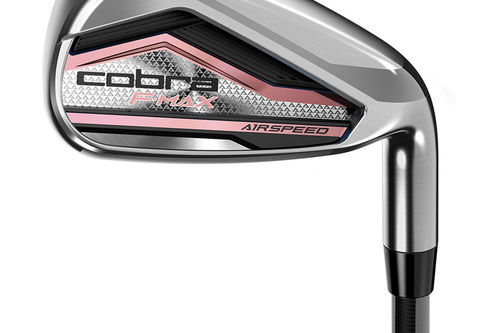 Cobra Golf Ladies Brown F-MAX AIRSPEED Lady Flex Right Hand 6 Graphite Golf Irons - Image 1