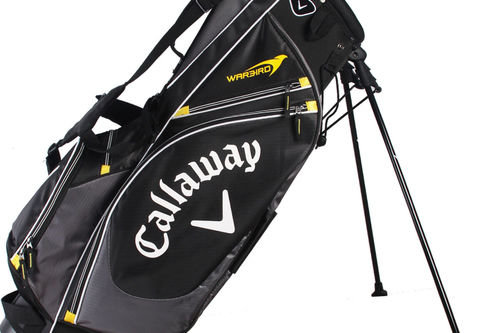 Callaway Golf Charcoal Black Lightweight Warbird Golf Stand Bag - Image 1